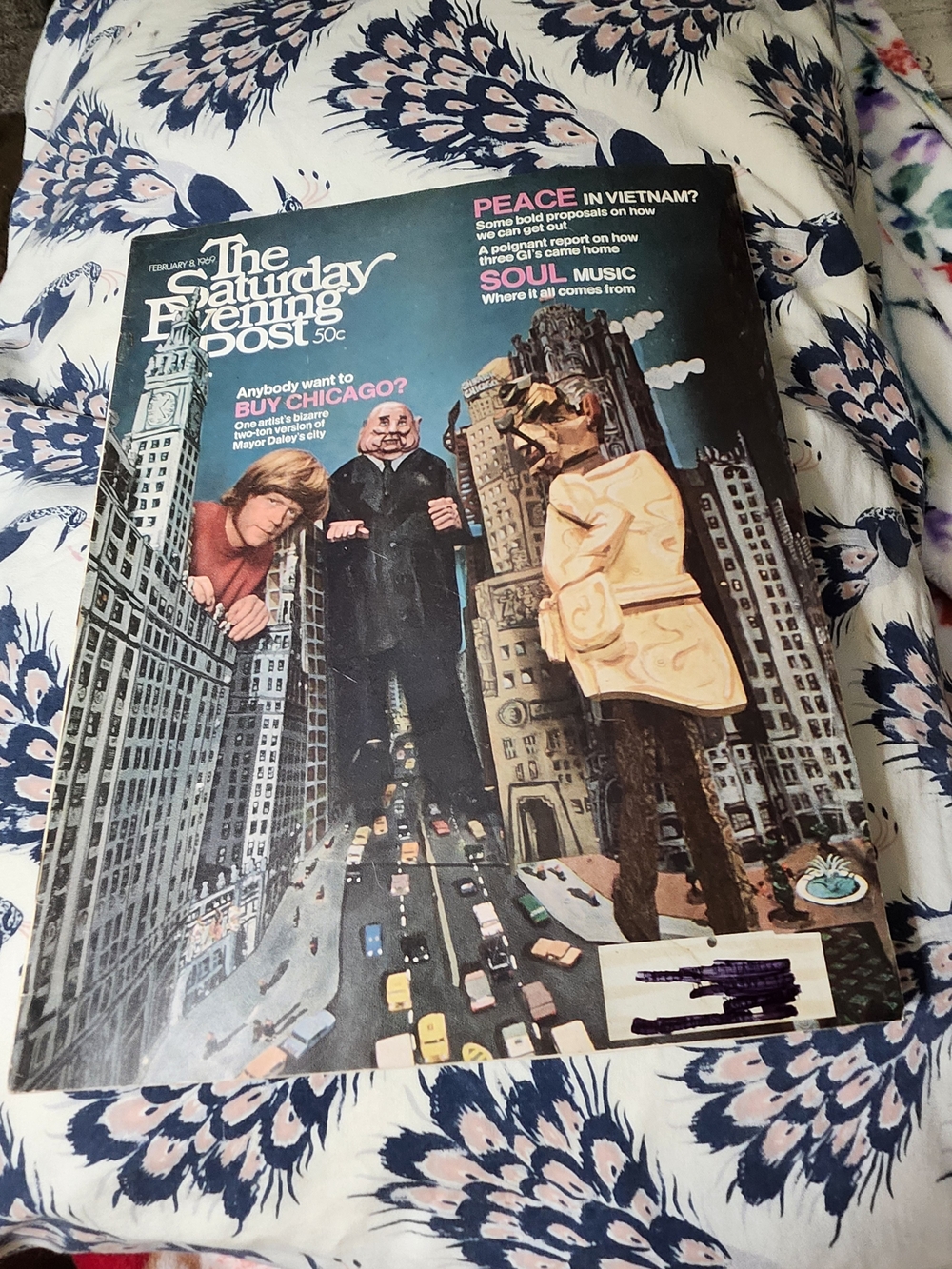 Vintage Feb. 8, 1969 The Saturday Evening Post